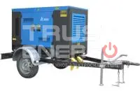 Дизельный генератор ТСС АД-128С-Т400-1РКМ20 на прицепе